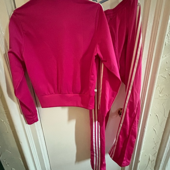 Adidas pink 2 piece tracksuit 🌺🌸🌷 - Picture 7 of 10